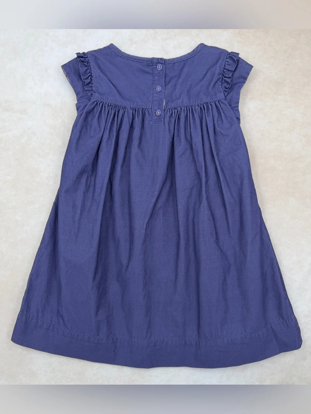 Mini Boden Purple Corduroy Dress